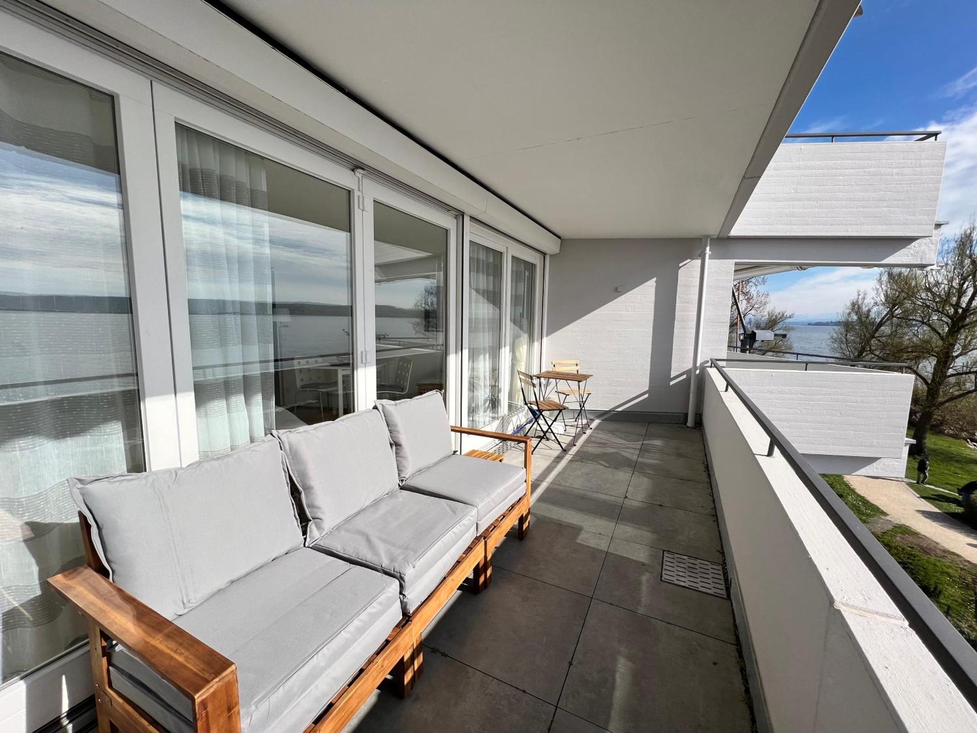אוברלינגן Kleines Seeapartment מראה חיצוני תמונה