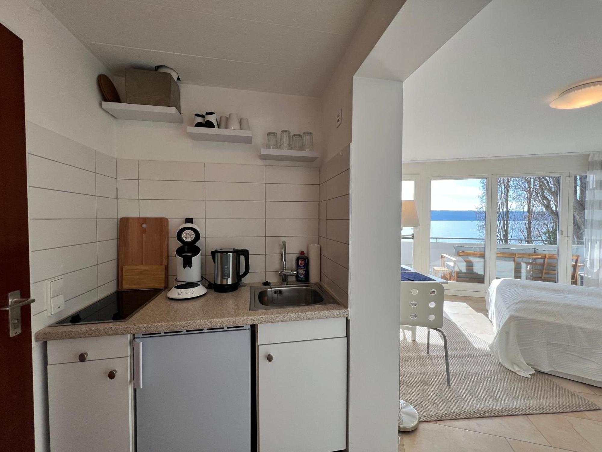אוברלינגן Kleines Seeapartment מראה חיצוני תמונה